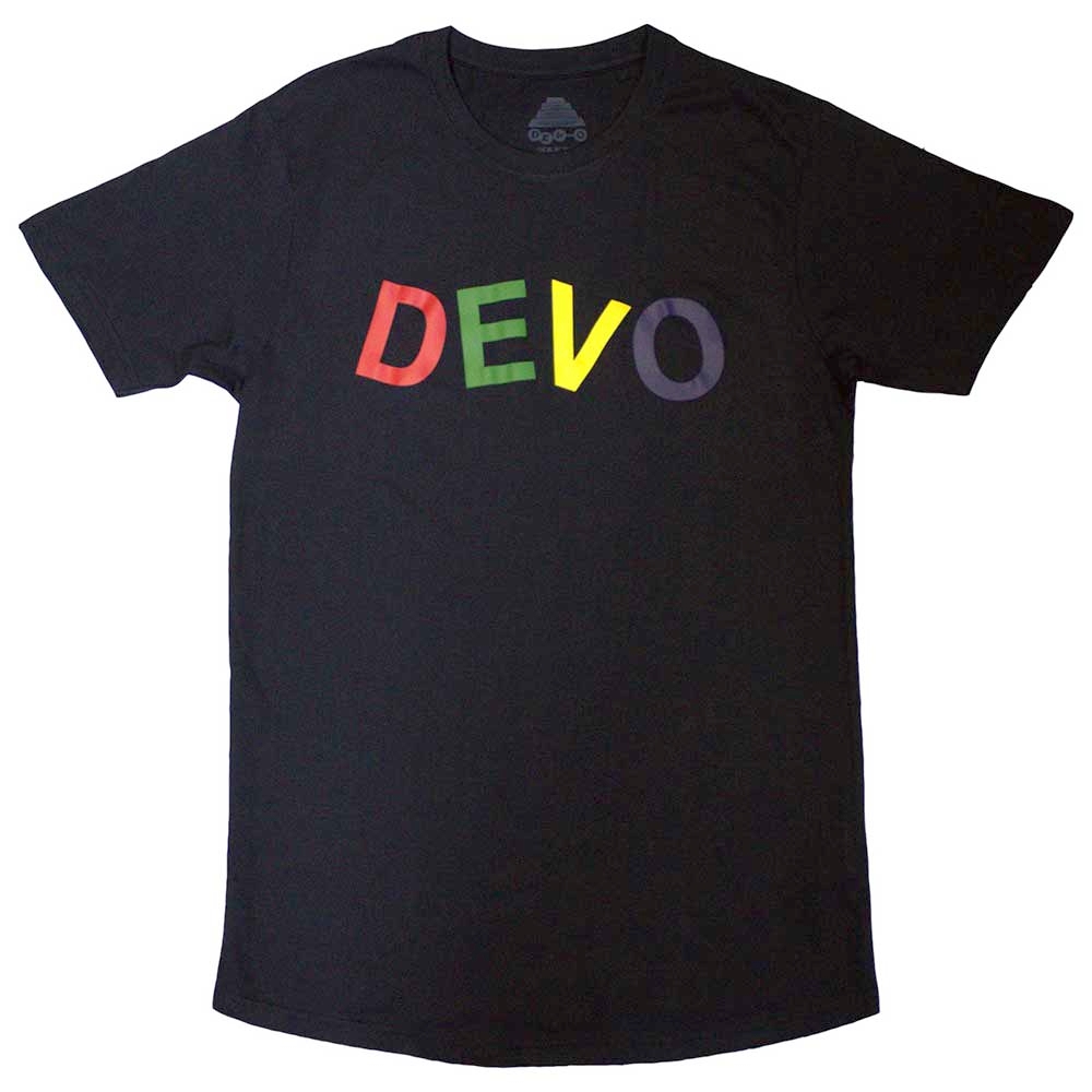 Devo - Logo Heren Tshirt - Zwart